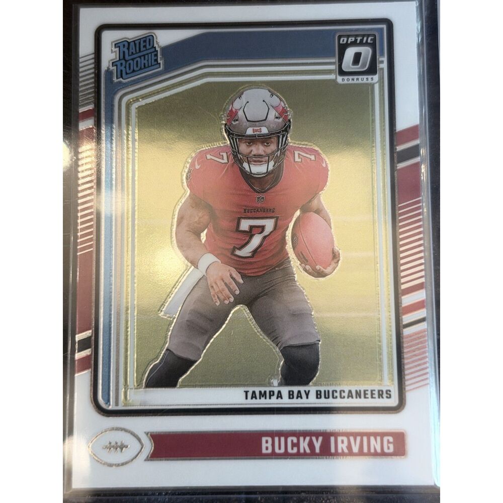 2024 Donruss Optic Bucky Irving Rated Rookie RC #216 Buccaneers